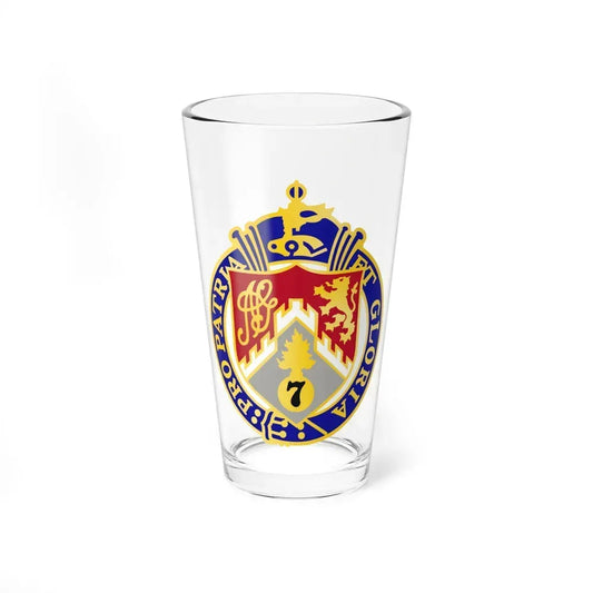 107th Infantry Regiment (U.S. Army) Pint Glass 16oz 16oz - Go Mug Yourself
