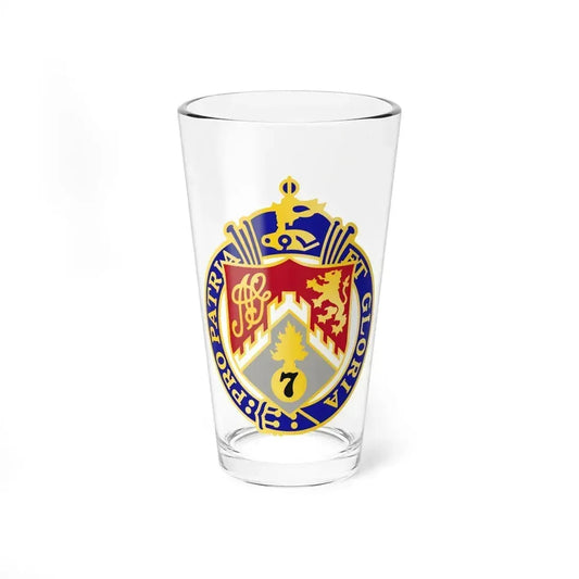 107th Infantry Regiment (U.S. Army) Pint Glass 16oz 16oz - Go Mug Yourself