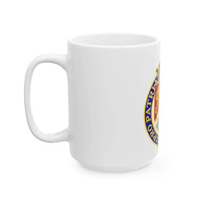 107th Infantry Regiment (U.S. Army) White Coffee Mug - Go Mug Yourself