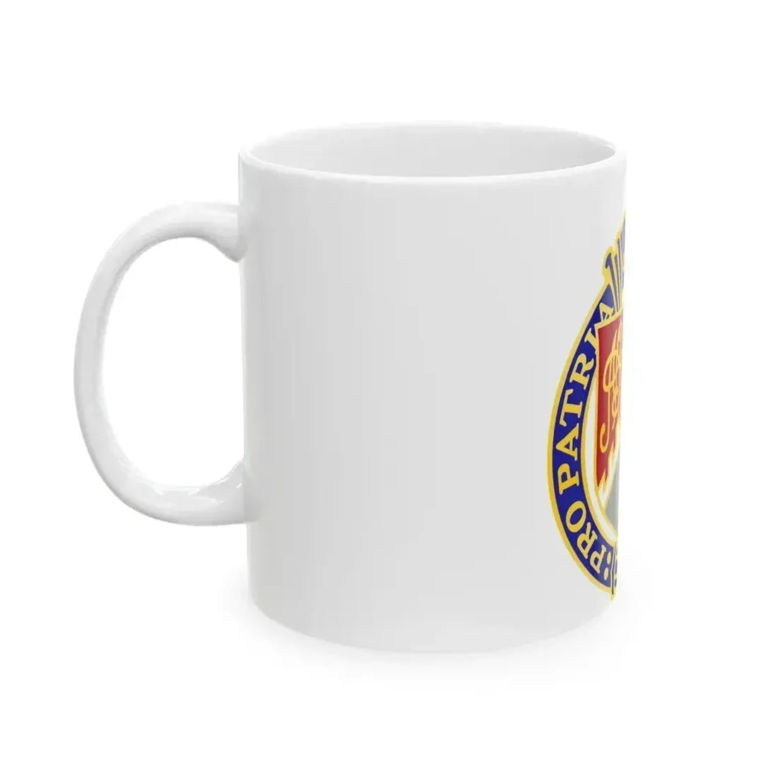 107th Infantry Regiment (U.S. Army) White Coffee Mug - Go Mug Yourself