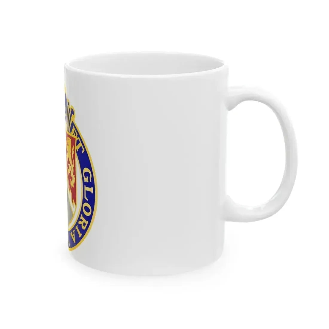 107th Infantry Regiment (U.S. Army) White Coffee Mug - Go Mug Yourself