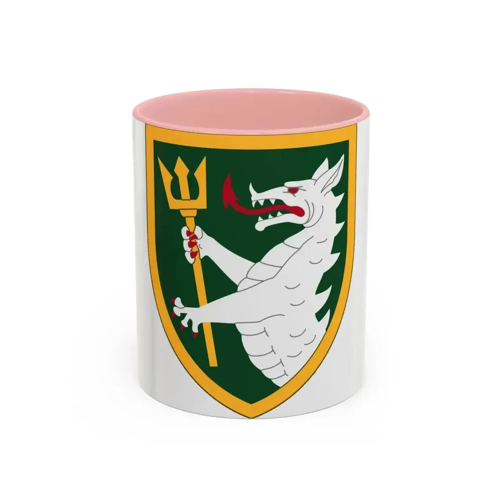 108 Armored Cavalry Regiment (U.S. Army) Accent Coffee Mug 11oz Pink - Go Mug Yourself