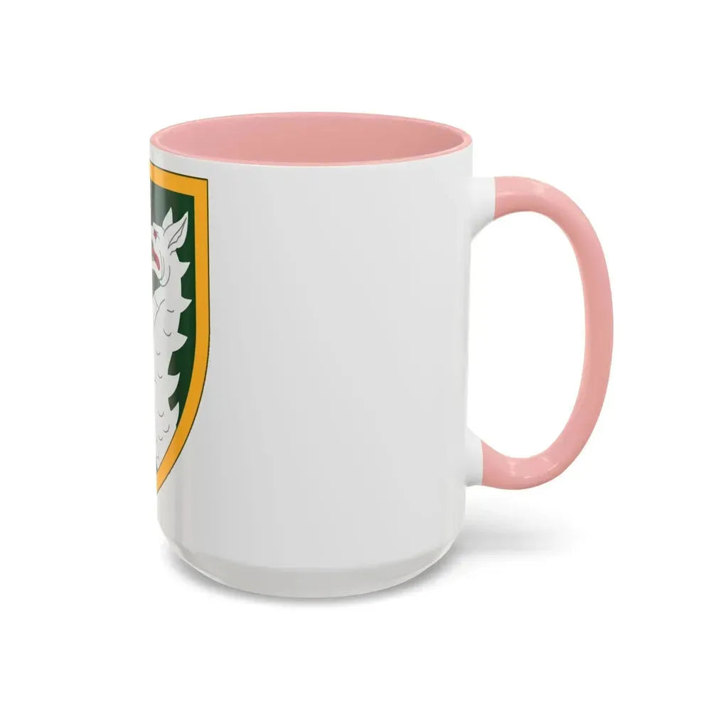 108 Armored Cavalry Regiment (U.S. Army) Accent Coffee Mug - Go Mug Yourself