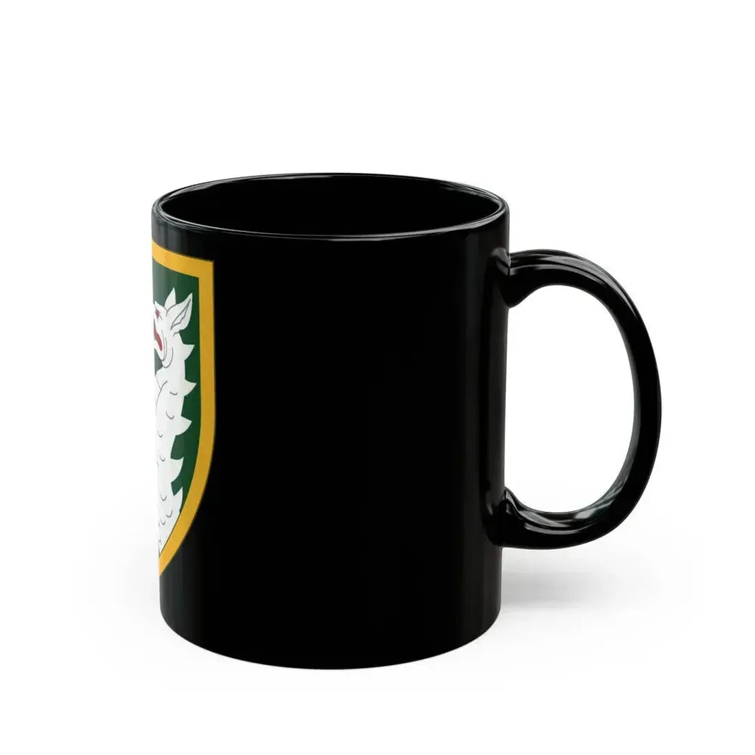 108 Armored Cavalry Regiment (U.S. Army) Black Coffee Mug - Go Mug Yourself