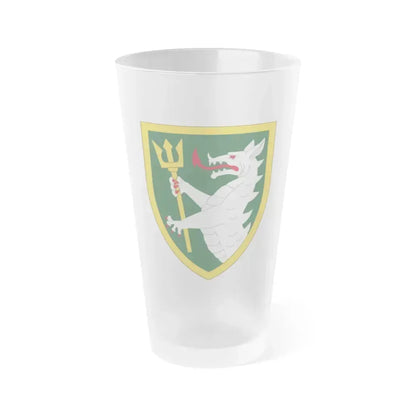 108 Armored Cavalry Regiment (U.S. Army) Frosted Pint Glass 16oz Default Title - Go Mug Yourself
