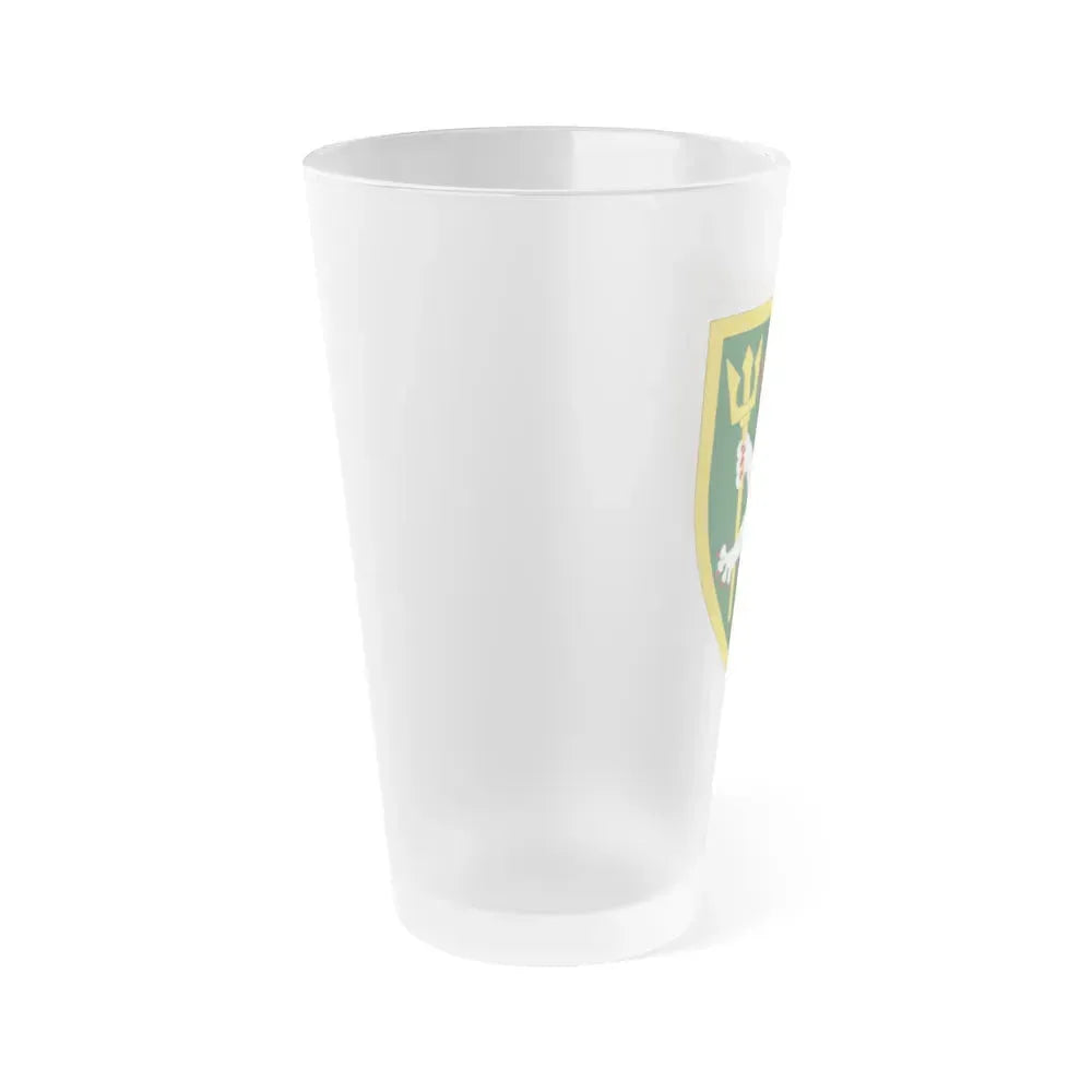 108 Armored Cavalry Regiment (U.S. Army) Frosted Pint Glass 16oz - Go Mug Yourself