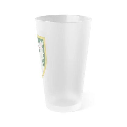 108 Armored Cavalry Regiment (U.S. Army) Frosted Pint Glass 16oz - Go Mug Yourself