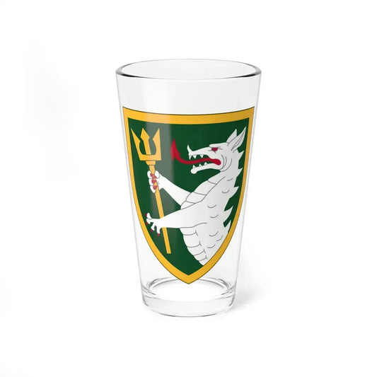108 Armored Cavalry Regiment (U.S. Army) Pint Glass 16oz 16oz - Go Mug Yourself