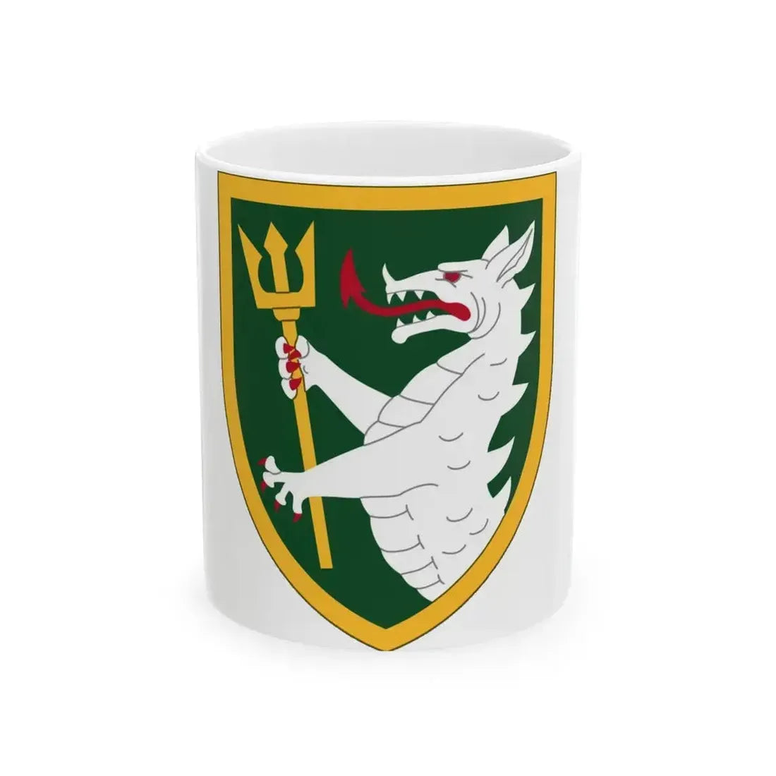 108 Armored Cavalry Regiment (U.S. Army) White Coffee Mug 11oz - Go Mug Yourself
