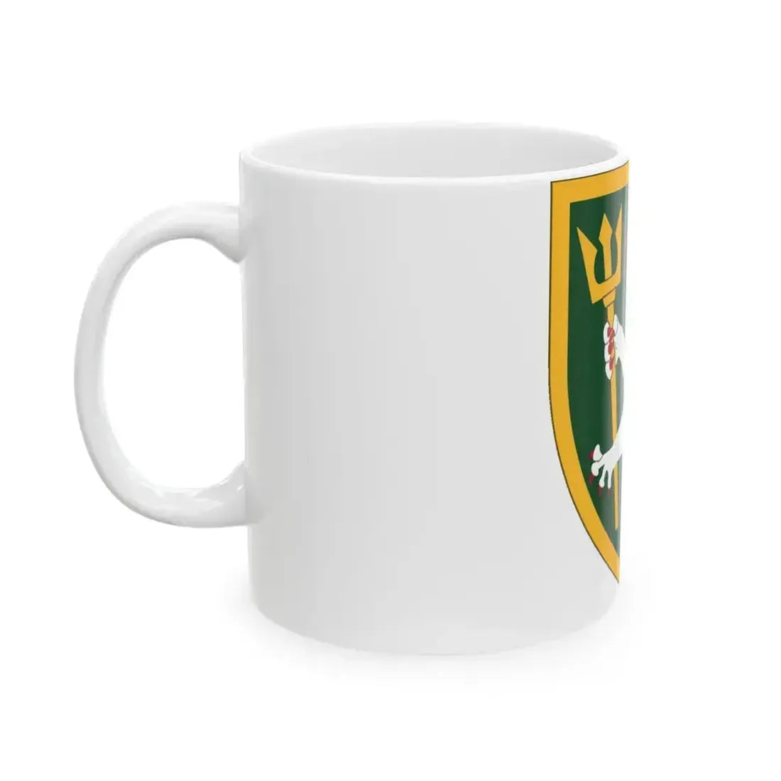 108 Armored Cavalry Regiment (U.S. Army) White Coffee Mug - Go Mug Yourself