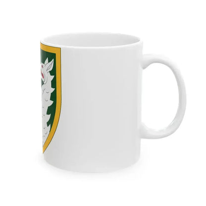 108 Armored Cavalry Regiment (U.S. Army) White Coffee Mug - Go Mug Yourself