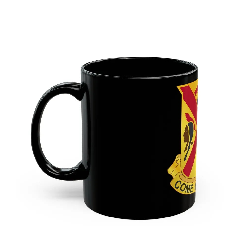 108 Cavalry Regiment (U.S. Army) Black Coffee Mug-Go Mug Yourself