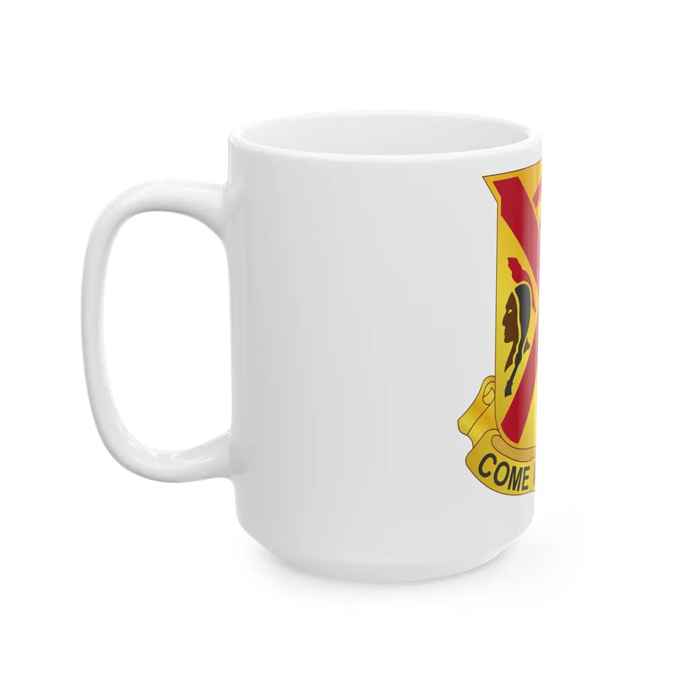 108 Cavalry Regiment (U.S. Army) White Coffee Mug-Go Mug Yourself