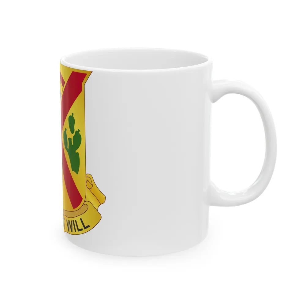 108 Cavalry Regiment (U.S. Army) White Coffee Mug-Go Mug Yourself