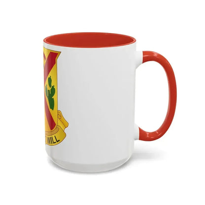 108 Cavalry Regiment (U.S. Army) Accent Coffee Mug - Go Mug Yourself
