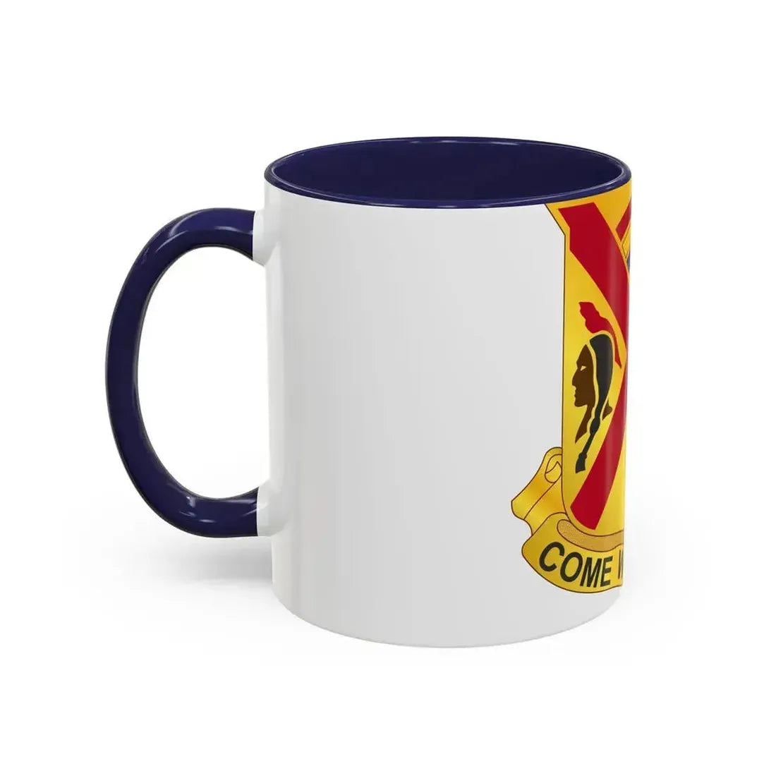 108 Cavalry Regiment (U.S. Army) Accent Coffee Mug - Go Mug Yourself