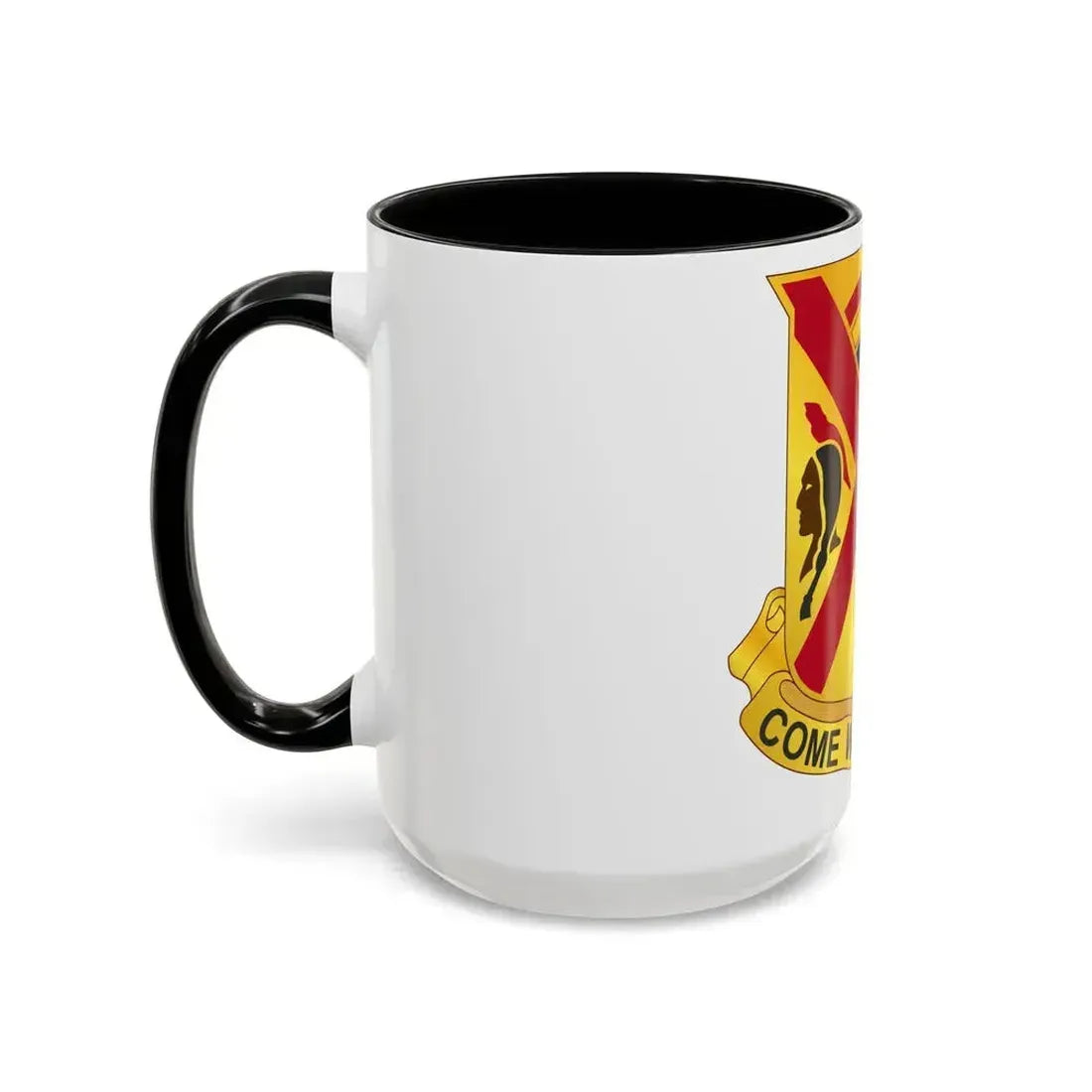 108 Cavalry Regiment (U.S. Army) Accent Coffee Mug - Go Mug Yourself