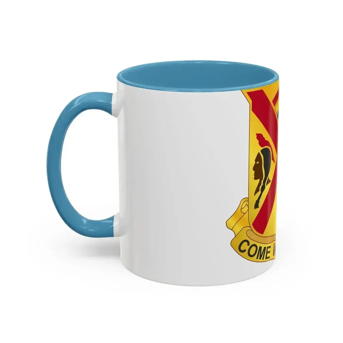 108 Cavalry Regiment (U.S. Army) Accent Coffee Mug - Go Mug Yourself