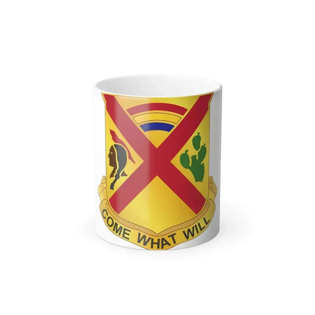108 Cavalry Regiment (U.S. Army) Color Changing Coffee Mug 11oz - Go Mug Yourself