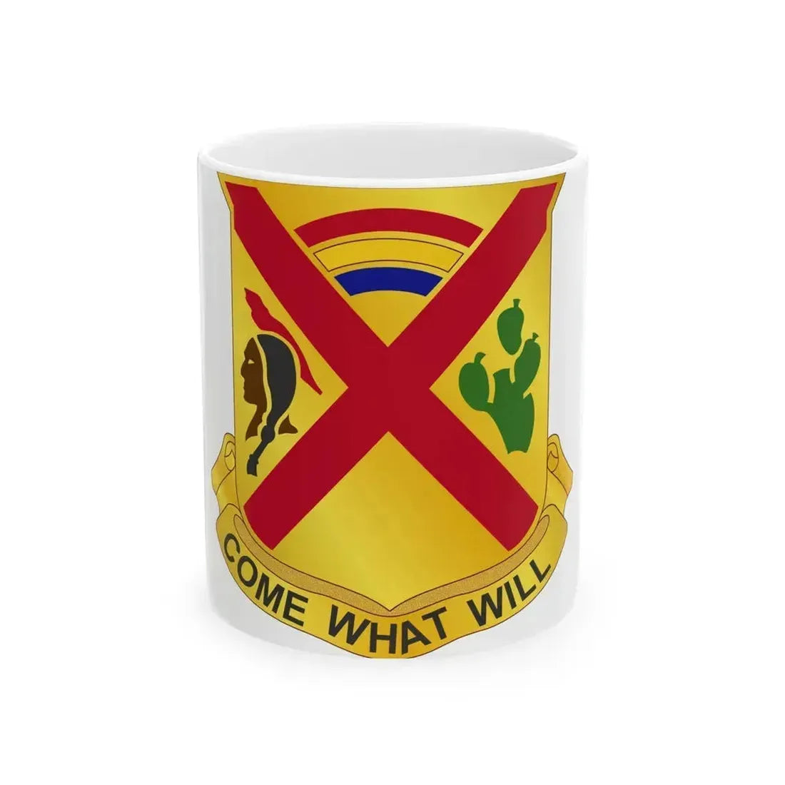 108 Cavalry Regiment (U.S. Army) White Coffee Mug 11oz - Go Mug Yourself