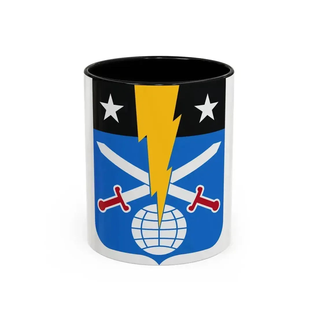 108 Military Intelligence Battalion 2 (U.S. Army) Accent Coffee Mug 11oz Black - Go Mug Yourself