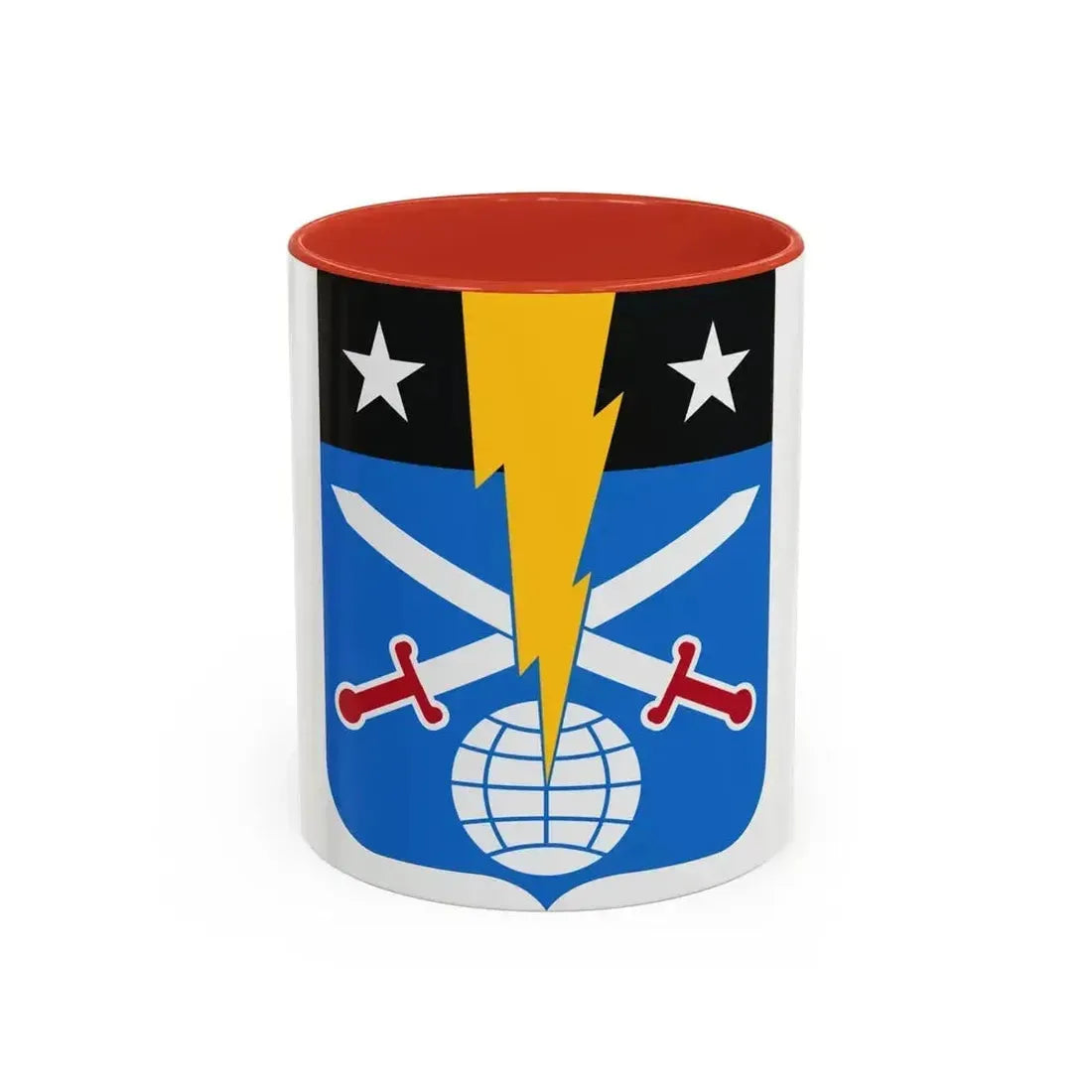 108 Military Intelligence Battalion 2 (U.S. Army) Accent Coffee Mug 11oz Red - Go Mug Yourself