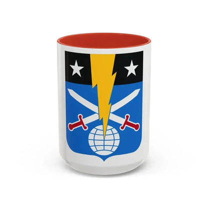 108 Military Intelligence Battalion 2 (U.S. Army) Accent Coffee Mug 15oz Red - Go Mug Yourself