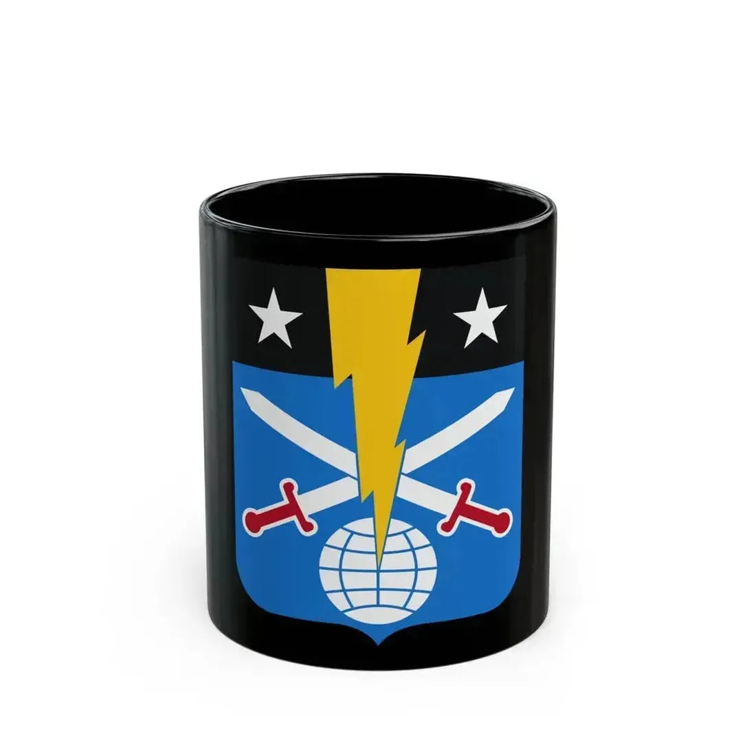108 Military Intelligence Battalion 2 (U.S. Army) Black Coffee Mug 11oz - Go Mug Yourself
