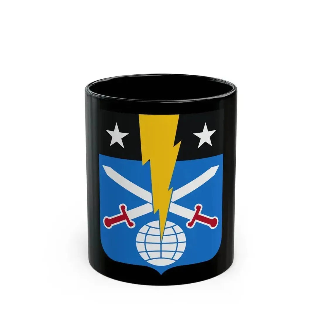108 Military Intelligence Battalion 2 (U.S. Army) Black Coffee Mug - Go Mug Yourself