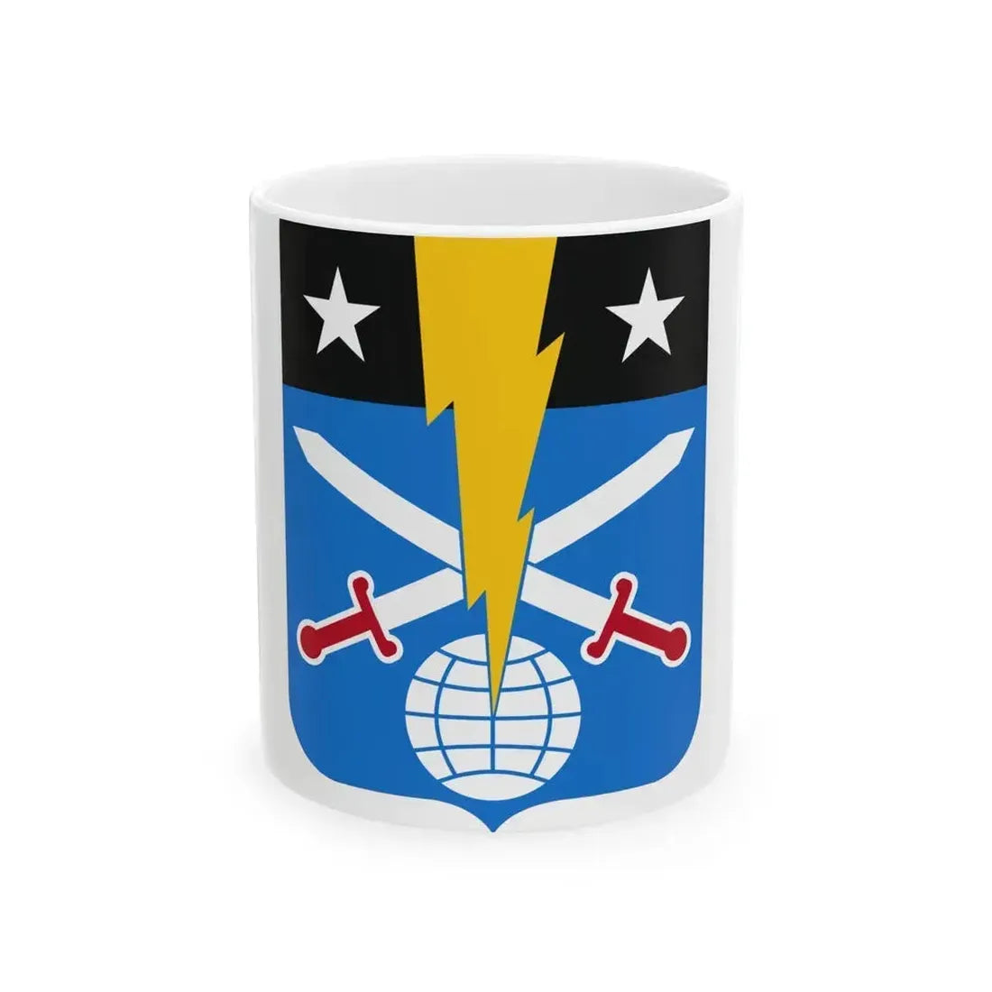 108 Military Intelligence Battalion 2 (U.S. Army) White Coffee Mug 11oz - Go Mug Yourself
