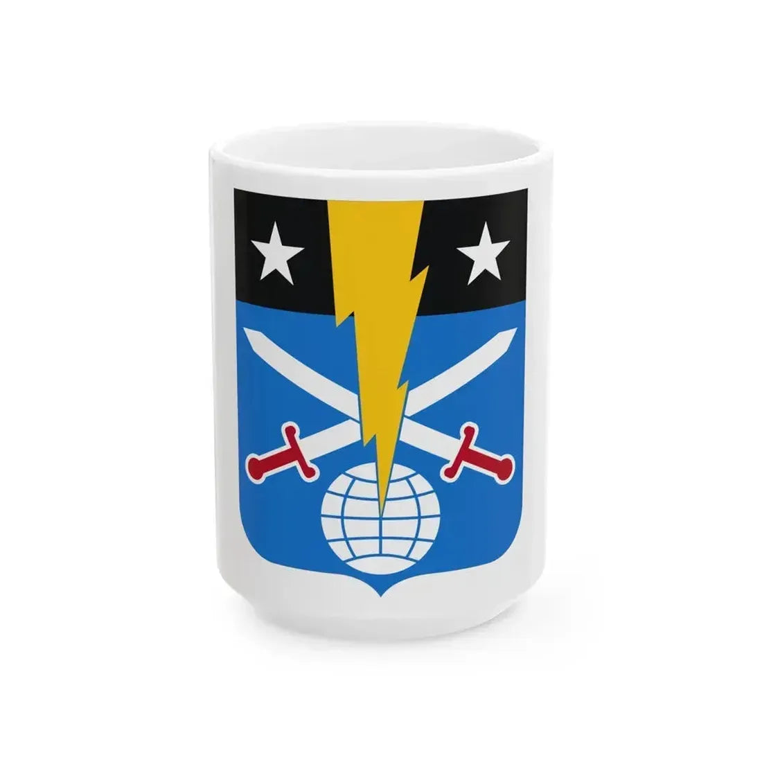 108 Military Intelligence Battalion 2 (U.S. Army) White Coffee Mug 15oz - Go Mug Yourself