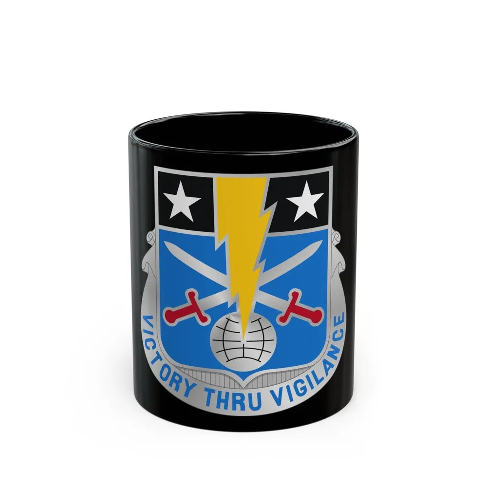 108 Military Intelligence Battalion (U.S. Army) Black Coffee Mug-11oz-Go Mug Yourself