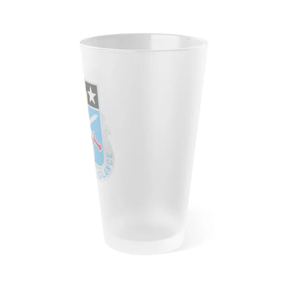 108 Military Intelligence Battalion (U.S. Army) Frosted Pint Glass 16oz-Go Mug Yourself