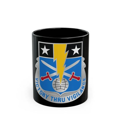 108 Military Intelligence Battalion (U.S. Army) Black Coffee Mug 11oz - Go Mug Yourself
