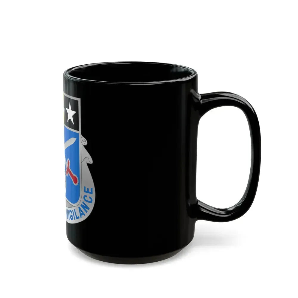 108 Military Intelligence Battalion (U.S. Army) Black Coffee Mug - Go Mug Yourself