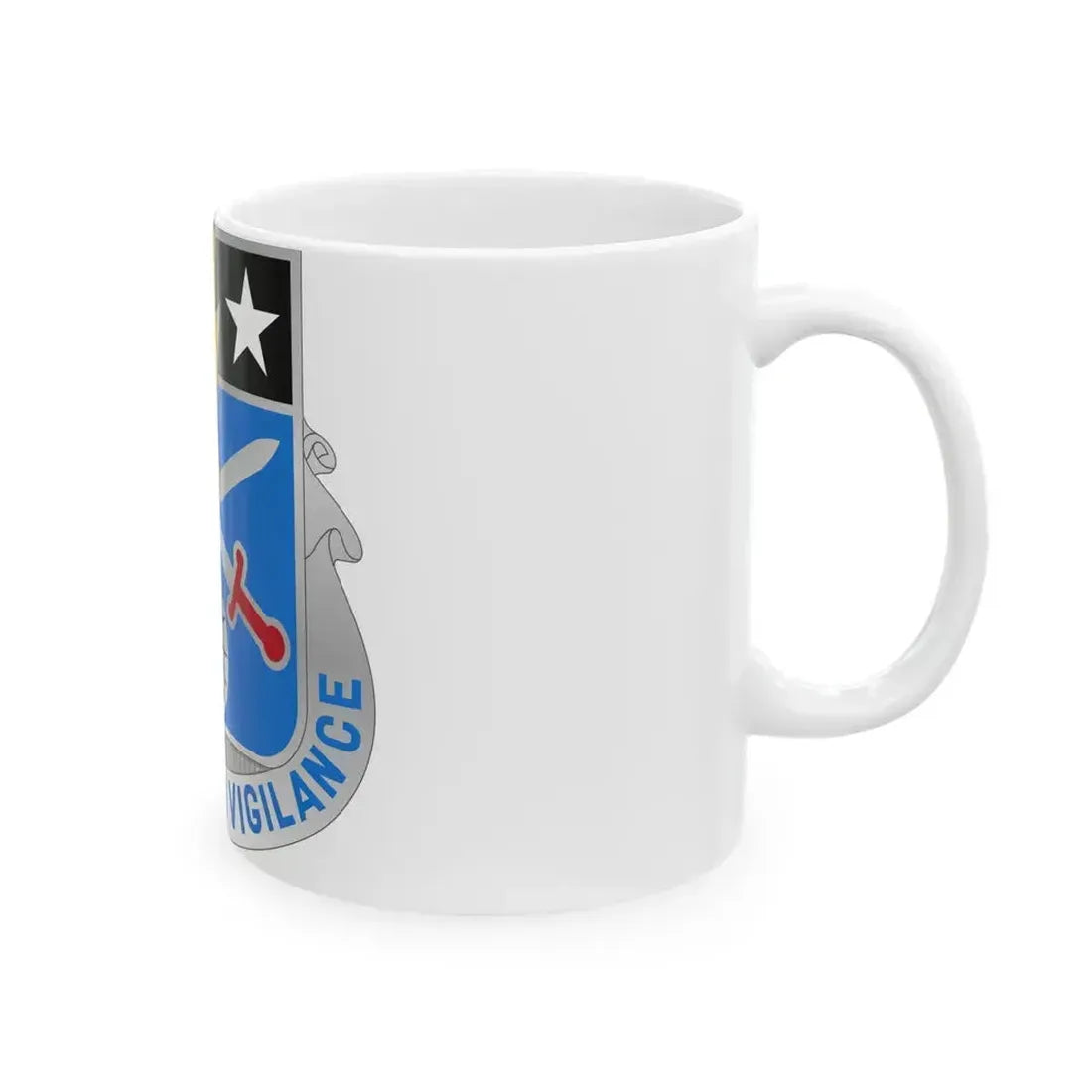 108 Military Intelligence Battalion (U.S. Army) White Coffee Mug - Go Mug Yourself