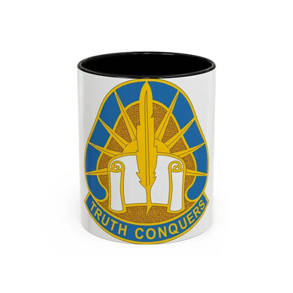 108 Military Intelligence Group (U.S. Army) Accent Coffee Mug 11oz Black - Go Mug Yourself
