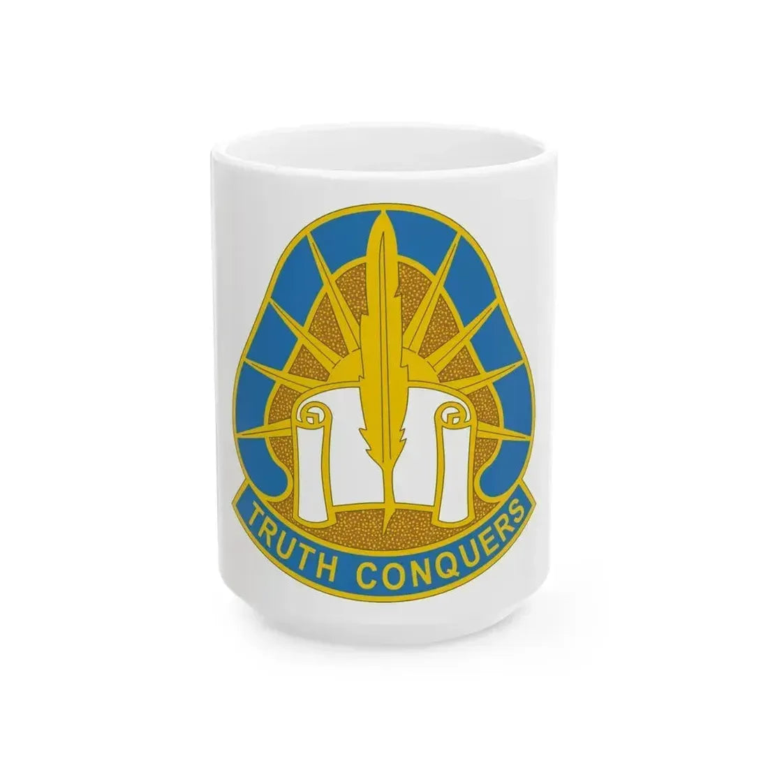 108 Military Intelligence Group (U.S. Army) White Coffee Mug 15oz - Go Mug Yourself