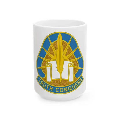 108 Military Intelligence Group (U.S. Army) White Coffee Mug 15oz - Go Mug Yourself