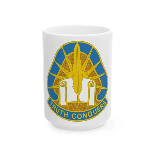 108 Military Intelligence Group (U.S. Army) White Coffee Mug 15oz - Go Mug Yourself