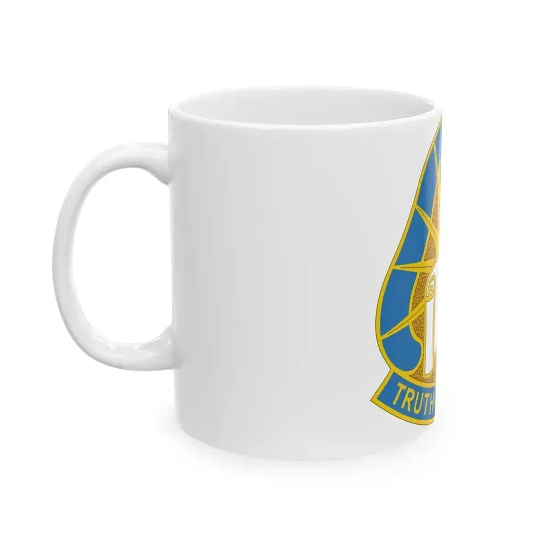 108 Military Intelligence Group (U.S. Army) White Coffee Mug - Go Mug Yourself