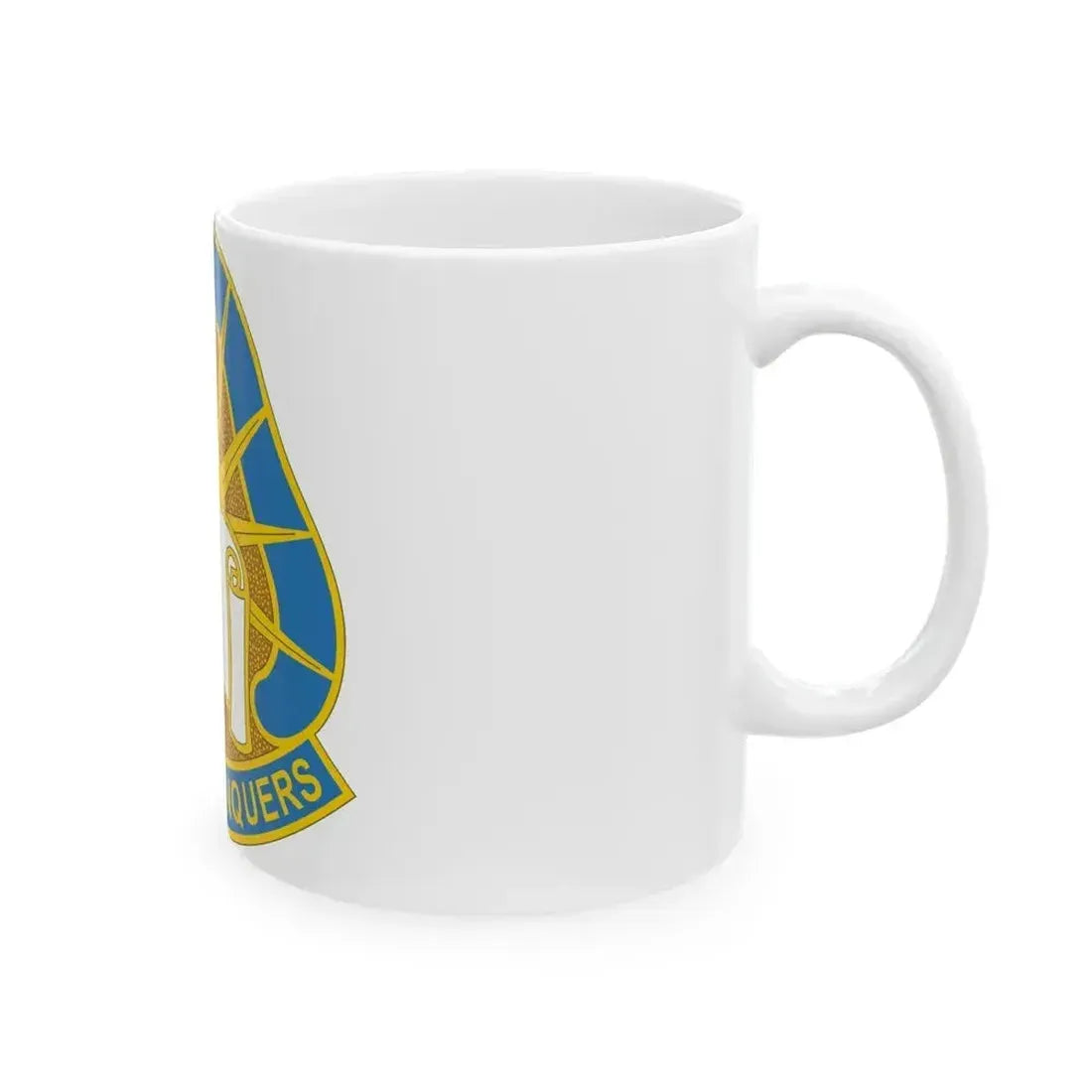 108 Military Intelligence Group (U.S. Army) White Coffee Mug - Go Mug Yourself