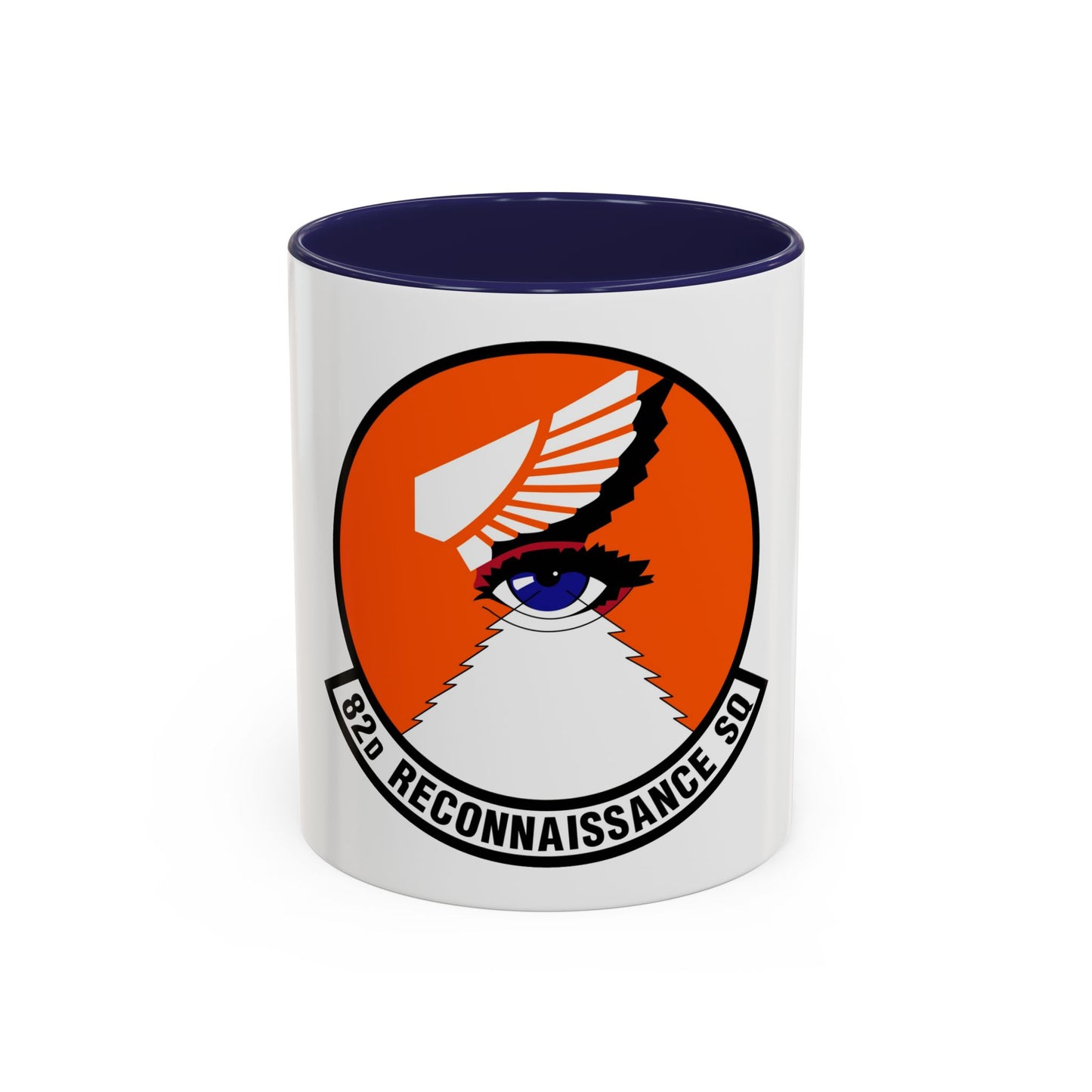 82 Reconnaissance Squadron ACC (U.S. Air Force) Accent Coffee Mug
