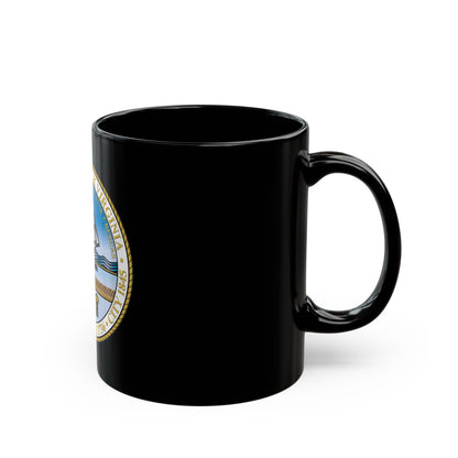 Seal of Norfolk Virginia - Black Coffee Mug