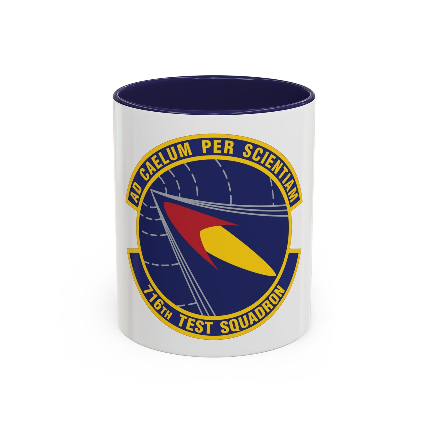 716th Test Squadron (U.S. Air Force) Accent Coffee Mug