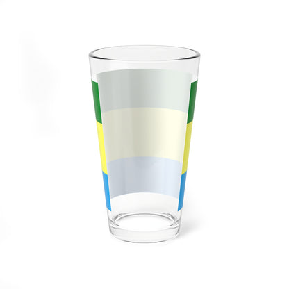 Organización Indígena Chiquitana flag 4 (Bolivia) Pint Glass 16oz