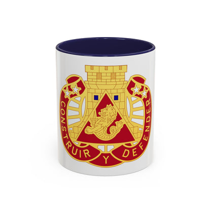 233 Engineer Group (U.S. Army) Accent Coffee Mug