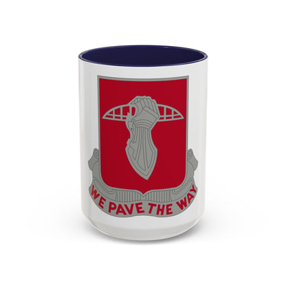 17 Engineer Battalion (U.S. Army) Accent Coffee Mug