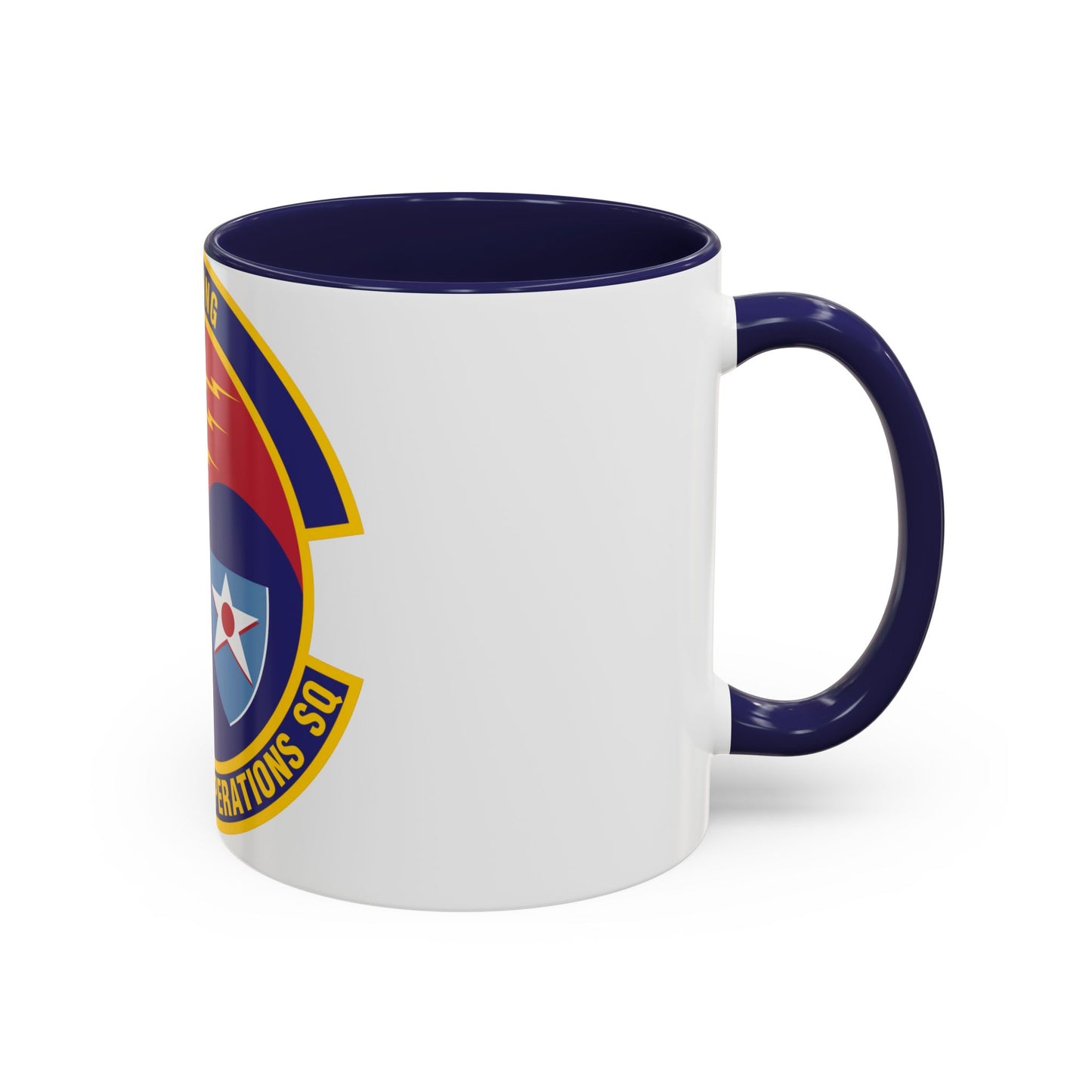 607th Combat Operations Squadron (U.S. Air Force) Accent Coffee Mug