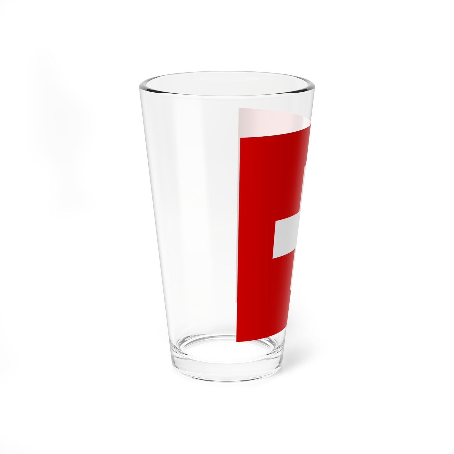 Flag of Switzerland - 2 (Switzerland) Pint Glass 16oz